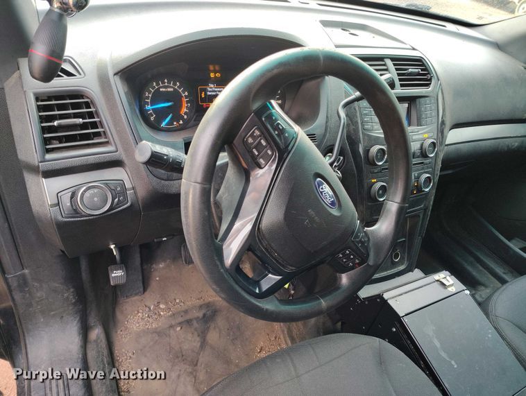 image for item IP9638 2016 Ford Explorer Police Interceptor SUV