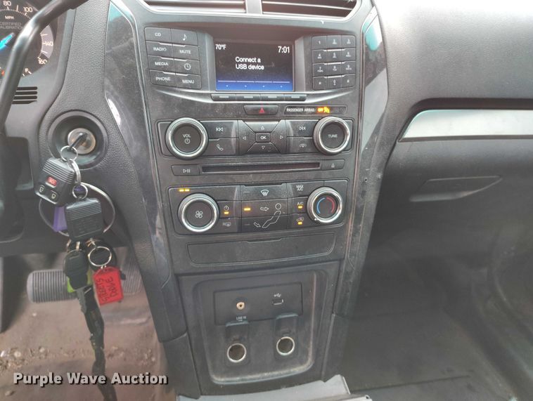 image for item IP9638 2016 Ford Explorer Police Interceptor SUV