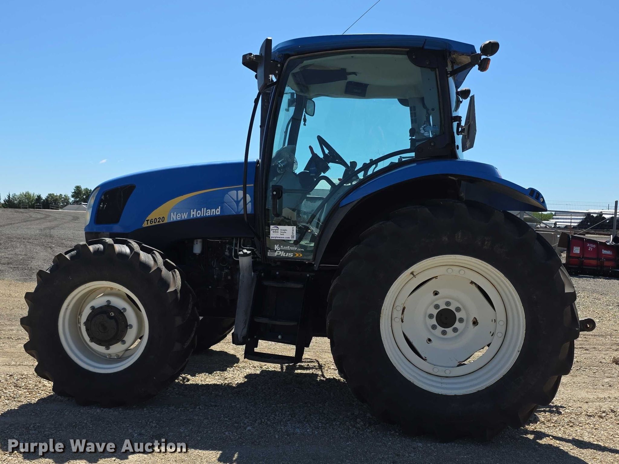 2012 New Holland T6020 Plus MFWD tractor in Manhattan, KS | Item