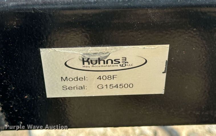 image for item DJ9678 Kuhns 408F bale accumulator grapple