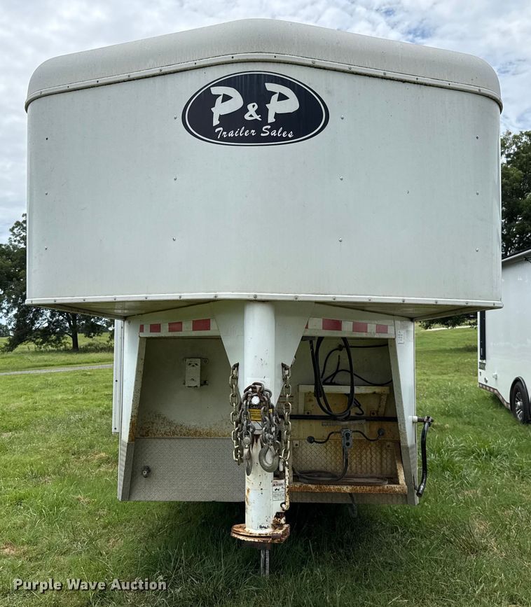 image for item DO7193 2015 Bison Coach Trail Hand livestock trailer