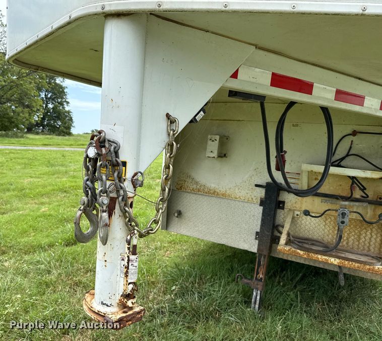 image for item DO7193 2015 Bison Coach Trail Hand livestock trailer