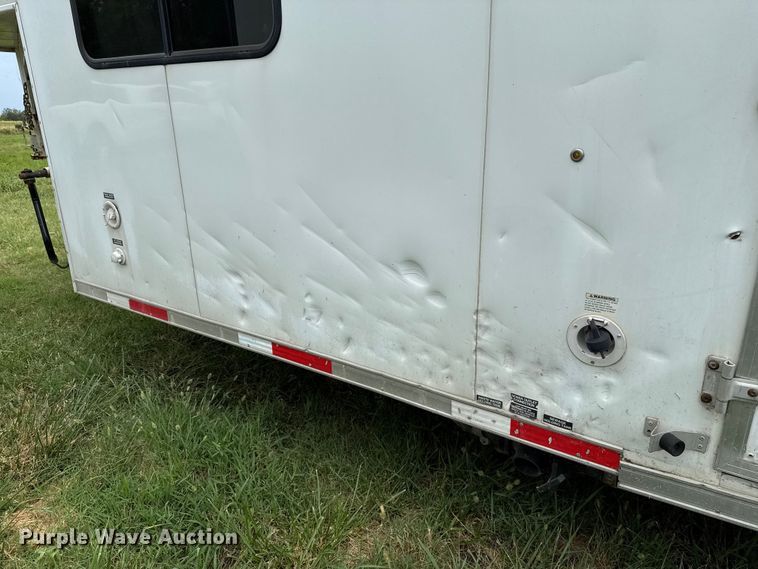 image for item DO7193 2015 Bison Coach Trail Hand livestock trailer