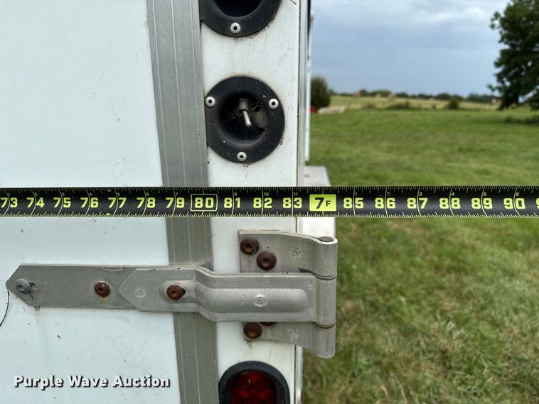 image for item DO7193 2015 Bison Coach Trail Hand livestock trailer