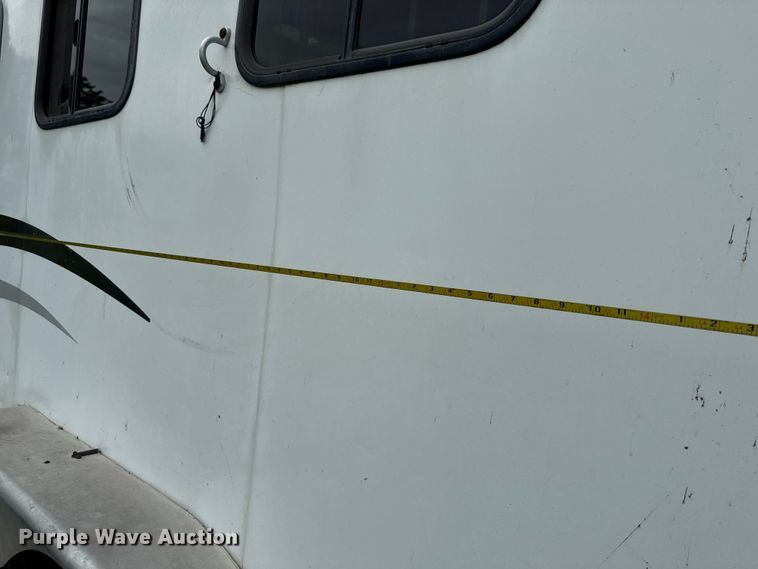 image for item DO7193 2015 Bison Coach Trail Hand livestock trailer