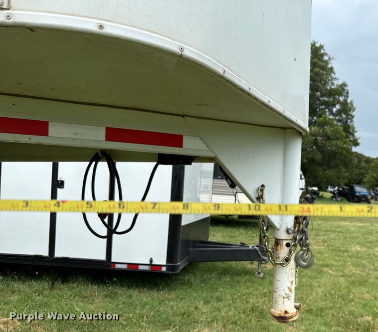 image for item DO7193 2015 Bison Coach Trail Hand livestock trailer