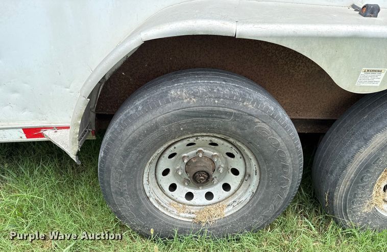 image for item DO7193 2015 Bison Coach Trail Hand livestock trailer