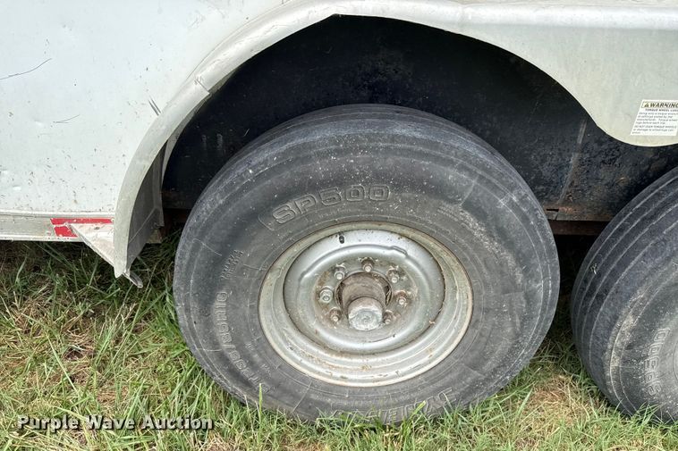 image for item DO7193 2015 Bison Coach Trail Hand livestock trailer