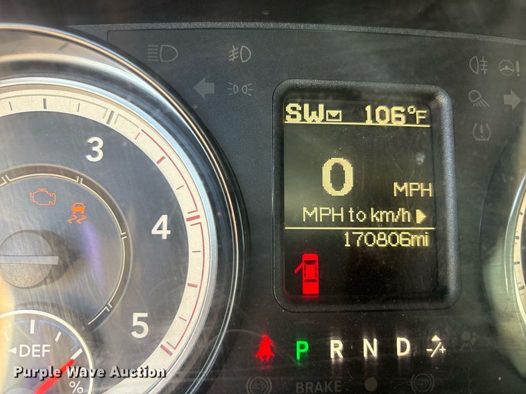 image for item DT6681 2018 Dodge Ram 3500 bale bed pickup truck