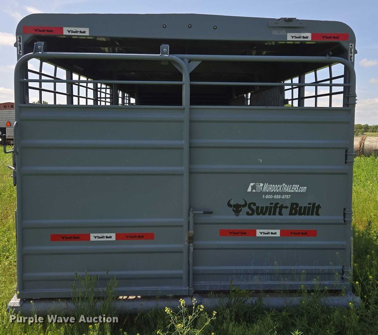 image for item DT7223 2021 Swift Built RMX24 3-7K livestock trailer
