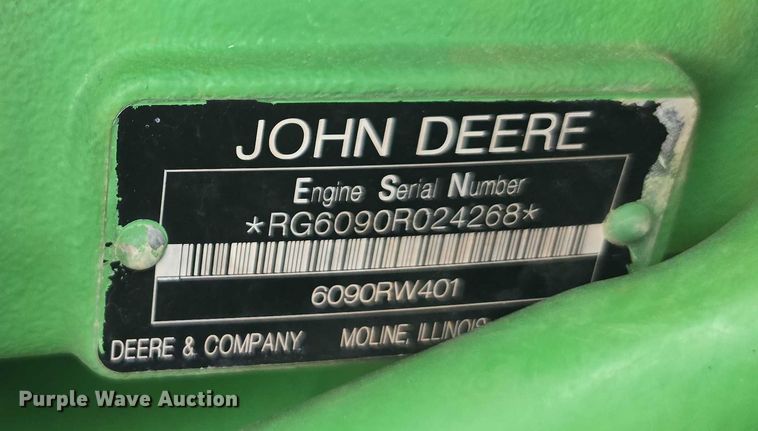 image for item DU7918 2012 John Deere 7230R MFWD tractor