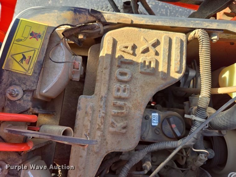 image for item DU7920 2005 Kubota BX1500D tractor