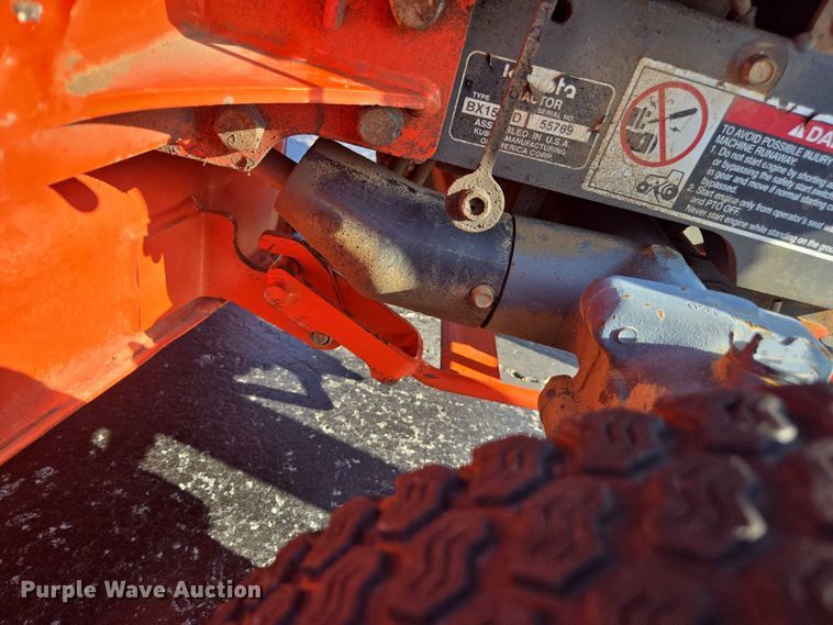 image for item DU7920 2005 Kubota BX1500D tractor