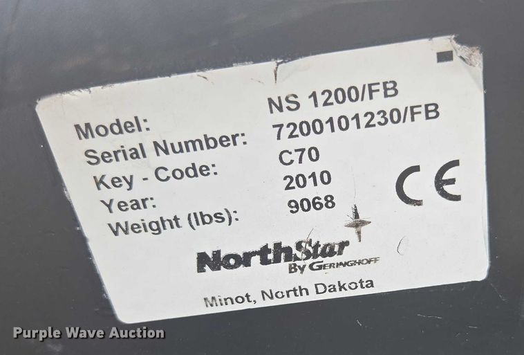 image for item DU7925 2010 Geringhoff NorthStar corn head