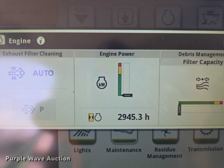 image for item DU7941 2019 John Deere S780 RWA combine