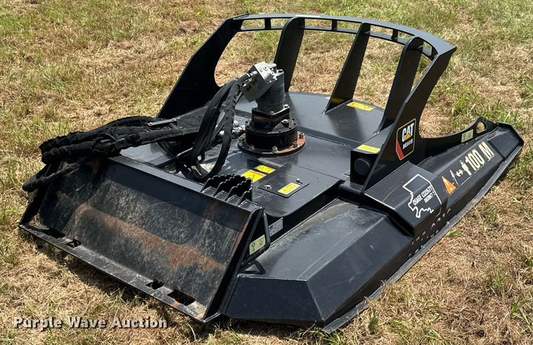 image for item DU9423 Caterpillar BRX418 skid steer rotary mower