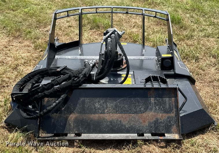 image for item DU9423 Caterpillar BRX418 skid steer rotary mower