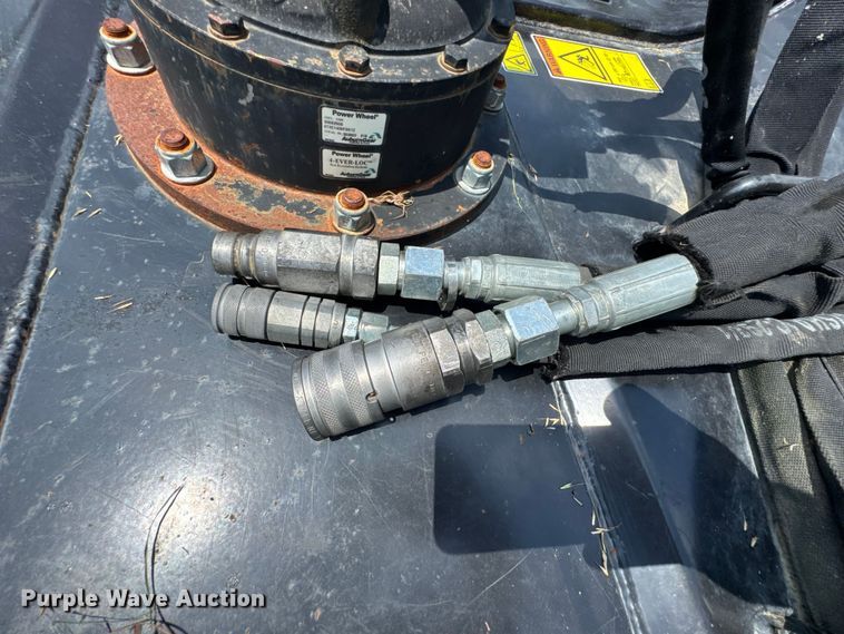 image for item DU9423 Caterpillar BRX418 skid steer rotary mower