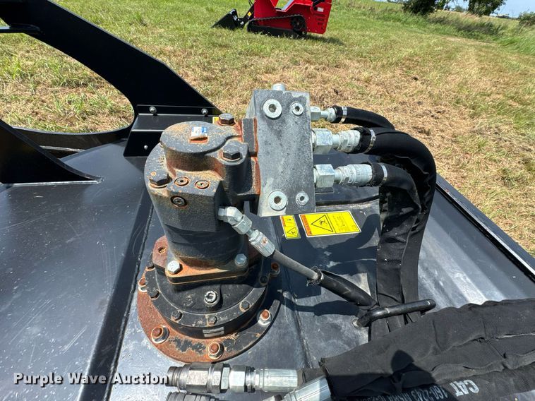 image for item DU9423 Caterpillar BRX418 skid steer rotary mower