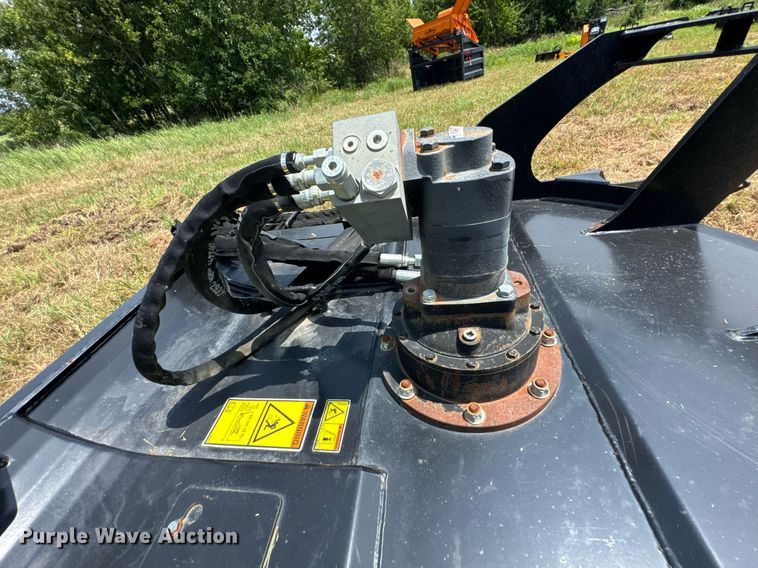 image for item DU9423 Caterpillar BRX418 skid steer rotary mower