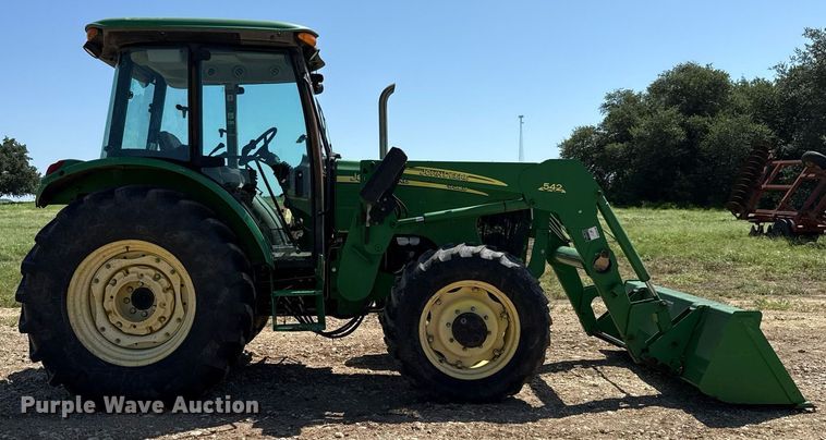 image for item DX5658 2006 John Deere 5525 MFWD tractor
