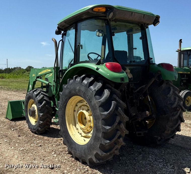 image for item DX5658 2006 John Deere 5525 MFWD tractor