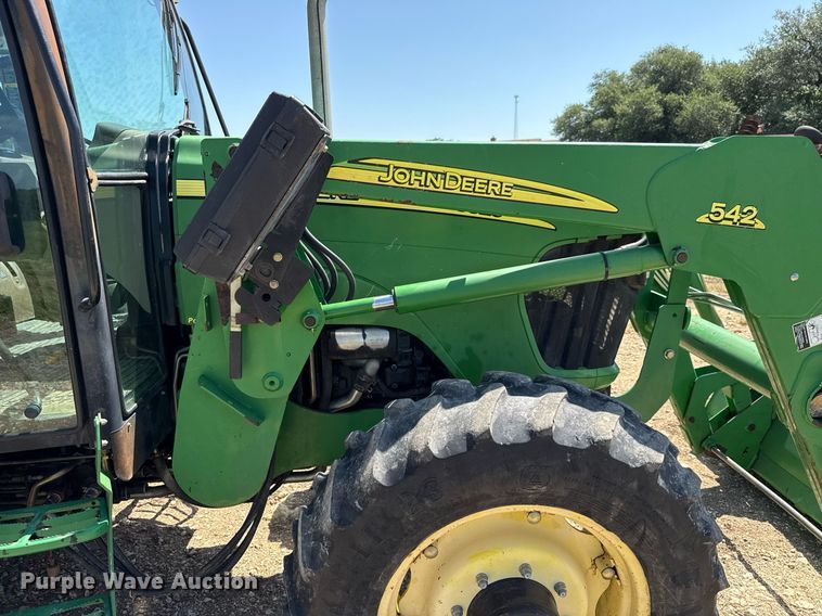 image for item DX5658 2006 John Deere 5525 MFWD tractor