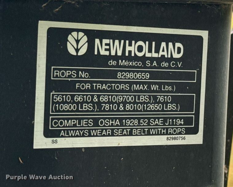 image for item DY0428 2000 New Holland 5610S tractor
