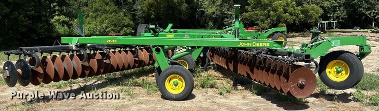 image for item DY0784 2023 John Deere 2633 tandem disk