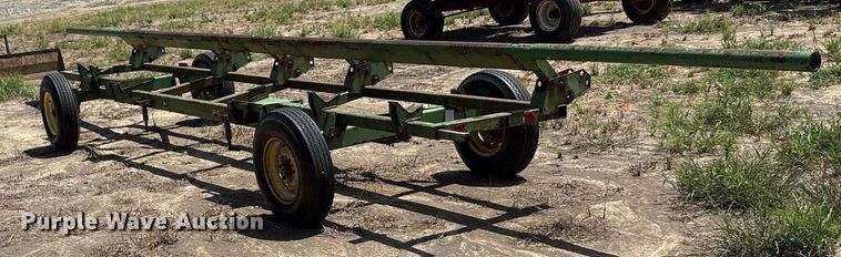 image for item DY0786 John Deere header trailer