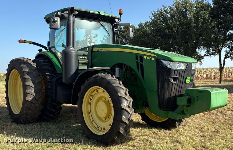 image for item DY0803 2011 John Deere 8260R MFWD tractor