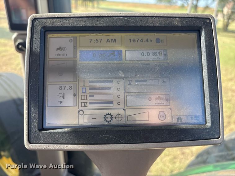 image for item DY0803 2011 John Deere 8260R MFWD tractor