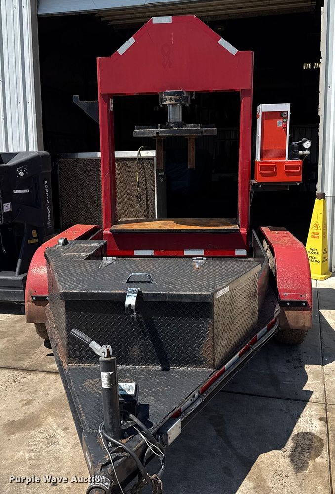 image for item DZ8788 Power Team PQ60 tire press trailer