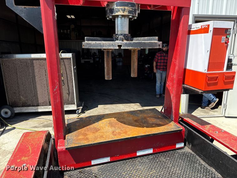 image for item DZ8788 Power Team PQ60 tire press trailer