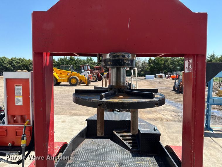 image for item DZ8788 Power Team PQ60 tire press trailer