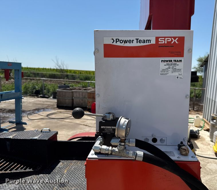 image for item DZ8788 Power Team PQ60 tire press trailer