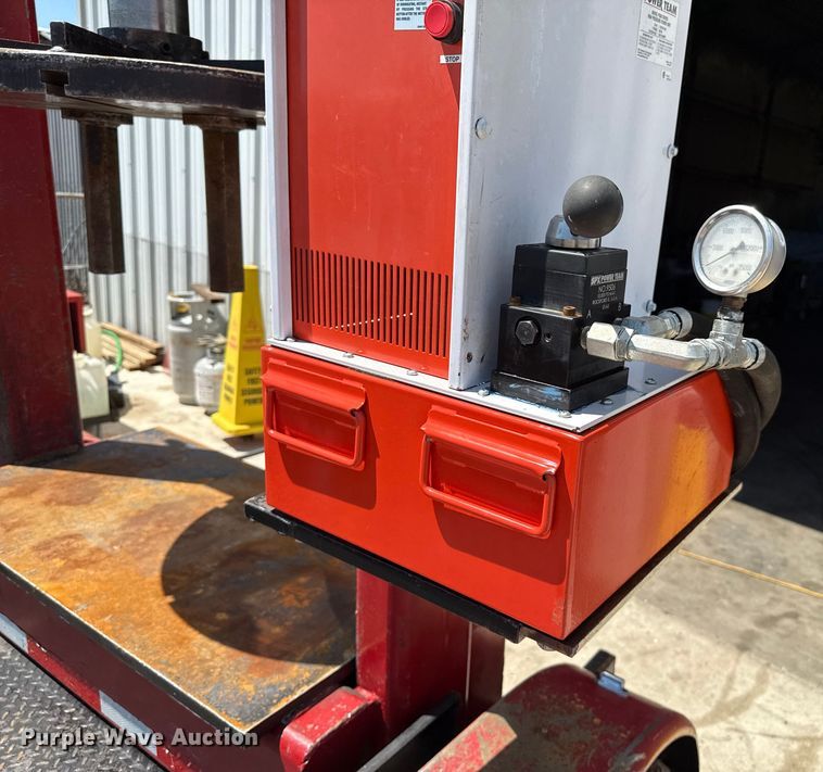 image for item DZ8788 Power Team PQ60 tire press trailer