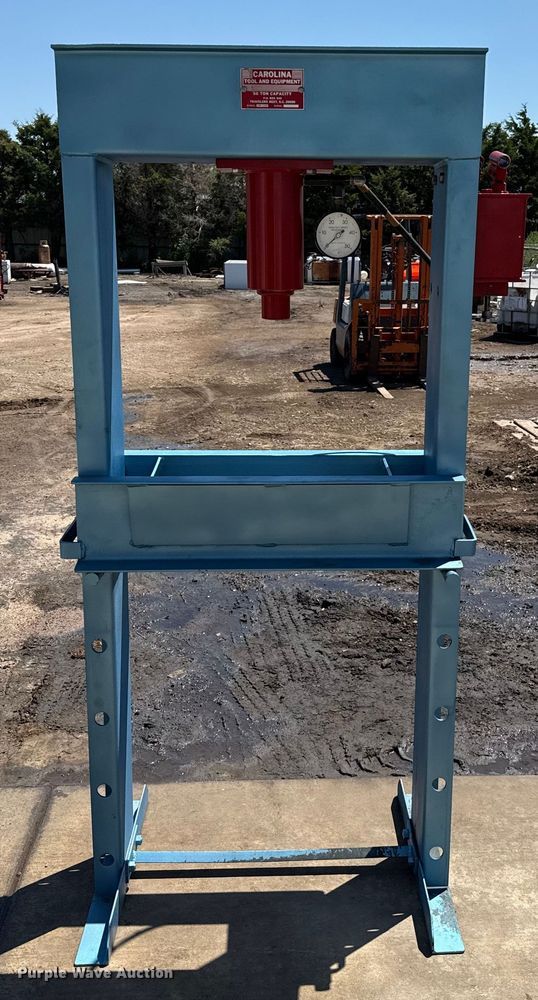 image for item DZ8789 Carolina Tool and Equipment CBP 1200 hydraulic press