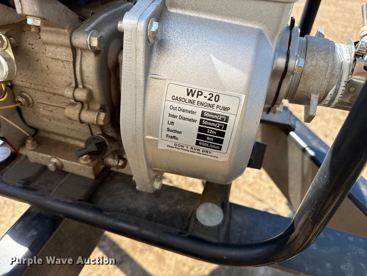 image for item DZ8802 Shop built nurse tank trailer