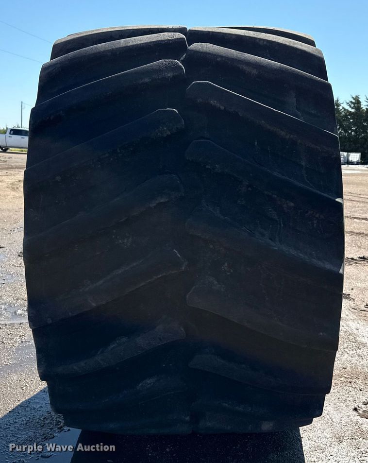 image for item DZ8807 (2) 1250/50R32 flotation tires and wheels