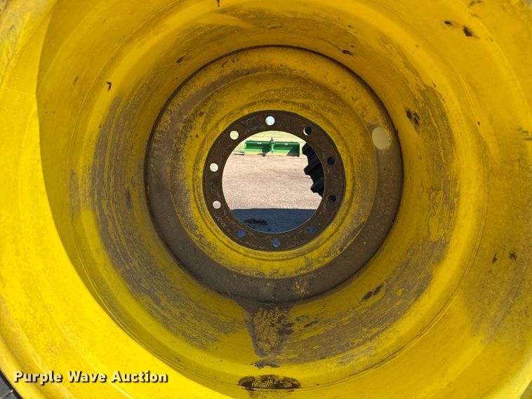 image for item DZ8807 (2) 1250/50R32 flotation tires and wheels