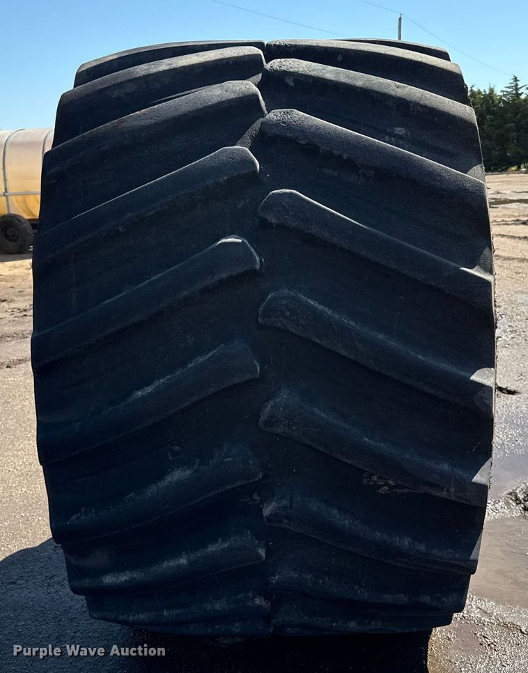 image for item DZ8807 (2) 1250/50R32 flotation tires and wheels