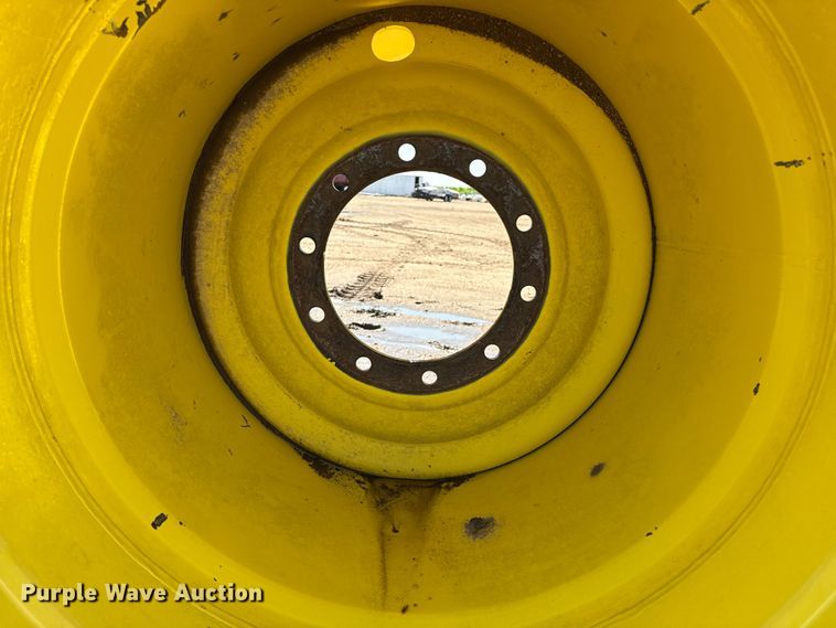 image for item DZ8807 (2) 1250/50R32 flotation tires and wheels