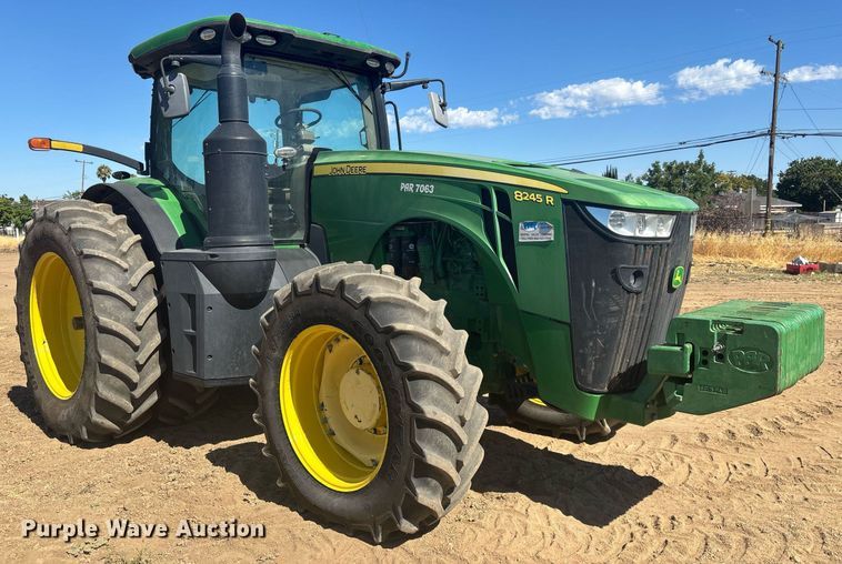 image for item EC1085 2016 John Deere 8245R MFWD tractor