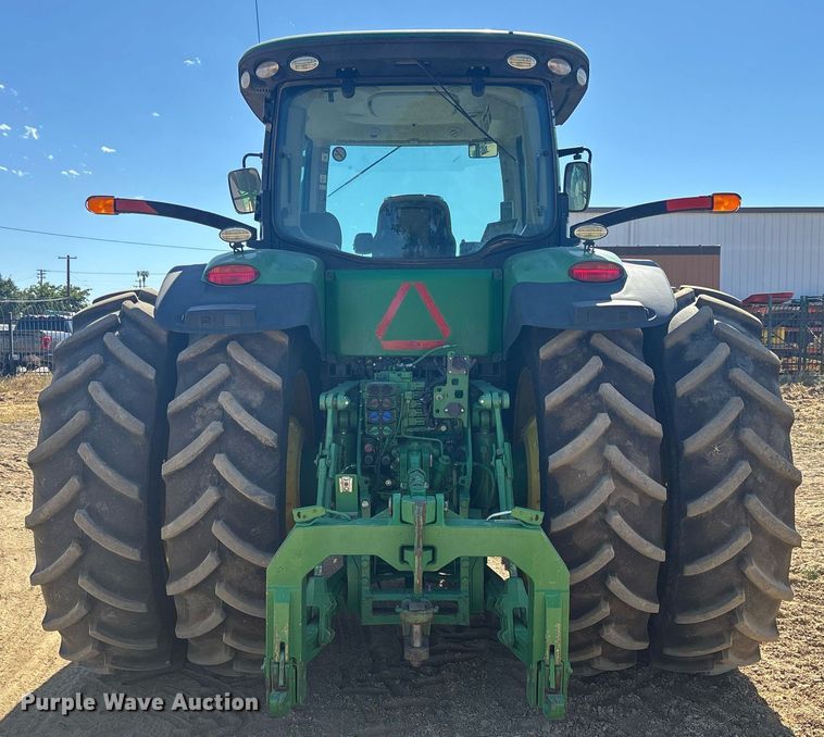 image for item EC1085 2016 John Deere 8245R MFWD tractor