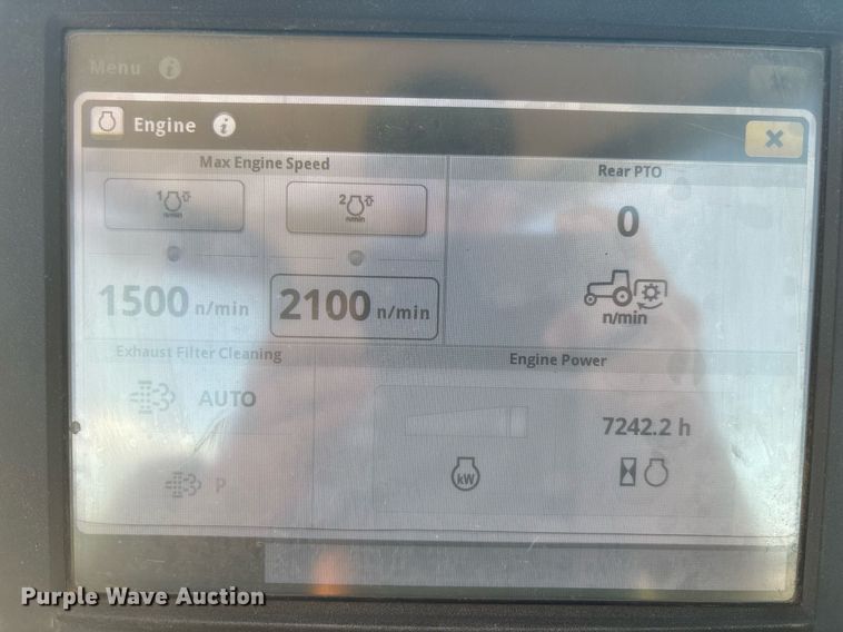 image for item EC1086 2016 John Deere 8245R MFWD tractor