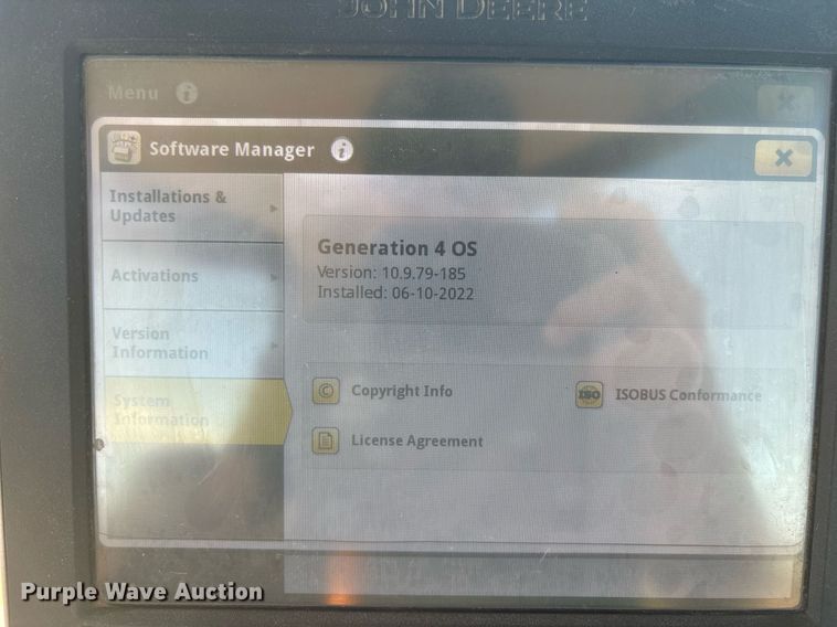 image for item EC1086 2016 John Deere 8245R MFWD tractor