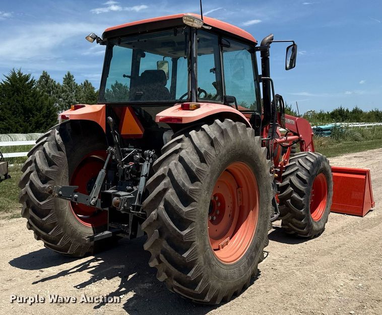 image for item ED4284 2017 Kubota M6S-111 MFWD tractor