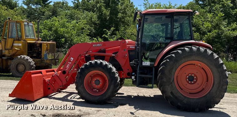 image for item ED4284 2017 Kubota M6S-111 MFWD tractor