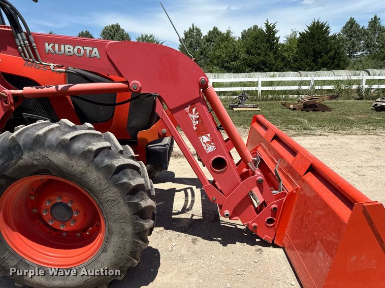image for item ED4284 2017 Kubota M6S-111 MFWD tractor